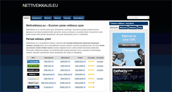 Desktop Screenshot of nettiveikkaus.eu